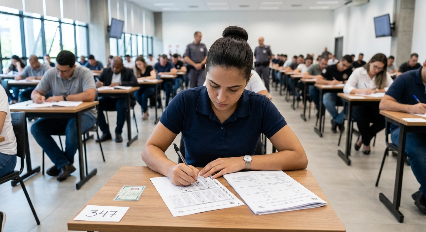 Como o Edital Define as Datas das Provas do Concurso PM SP